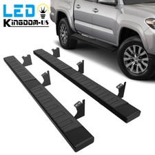 6 Running Boards For 05-23 Toyota Tacoma Access Cab Side Steps Nerf Bars Black
