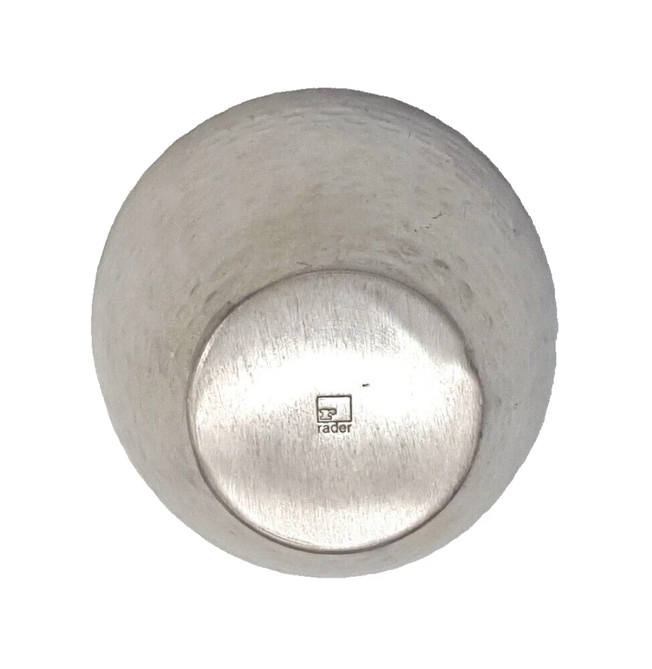 Räder Tee Tisch Wind Licht Kerzen Halter Hammerschlag Versilbert - Bild 4 von 4