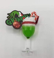 Grinch Christmas Doll Drink Miniature