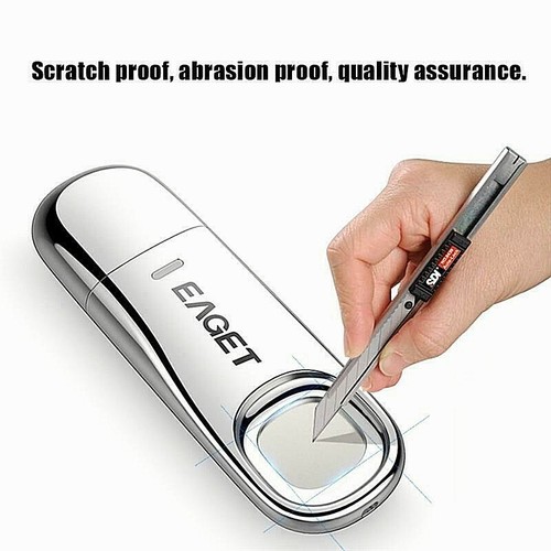 32 64GB Fingerprint Recognition Flash Drive USB 3.0 Encrypted Security Memory AU - Picture 4 of 14
