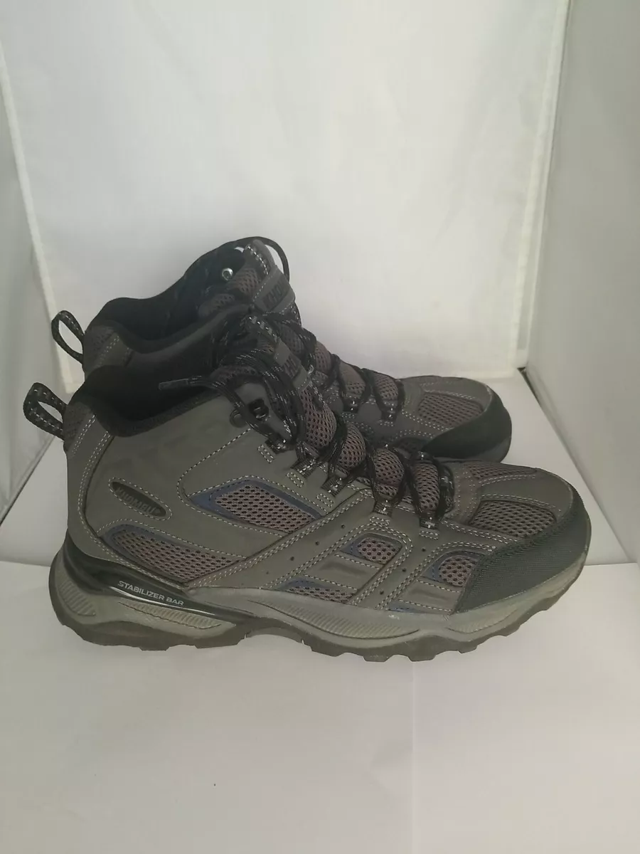 KHOMBU Men s Luke Hiker Boots Memory Foam Grey SIZE 10