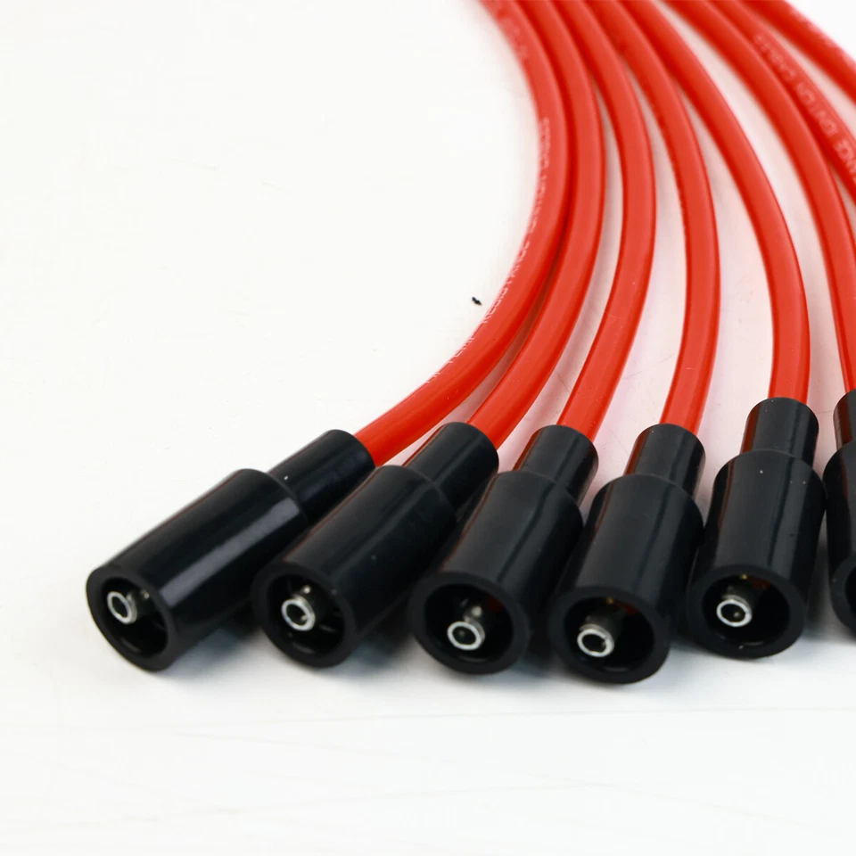 16 Spark Plugs + 8 Wires For Ford F150 F250 F350 E350 Super Duty Lobo 6.2L V8 - Image 3 of 4