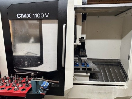 Dmg Mori Cmx 1100V Cnc Vmc, 2018 - , 12K Rpm, Chip Conveyor, vises, tooling