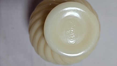 Vintage Fenton Kunstglas glänzend Pudding Pastell Vase - Bild 6 von 6