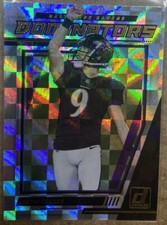 2021 Panini Donruss - Dominators #D2 Justin Tucker BALTIMORE RAVENS