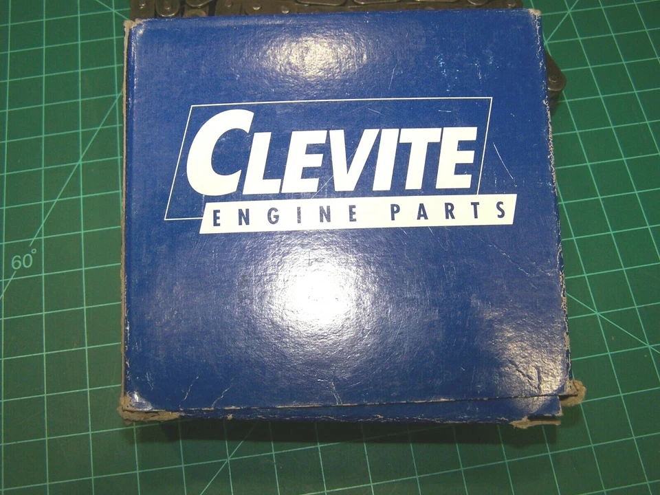 Cadena de distribución del motor de doble rodillo CLEVITE C4147 106 eslabones para Nissan 720, D21 Foto 4 de 4