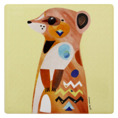 Maxwell & Williams Untersetzer Meerkat PETE CROMER Keramik - Kork, DU0227