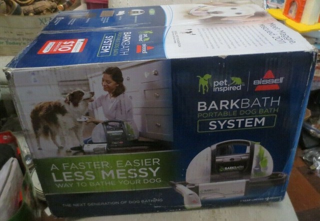 portable dog bath system