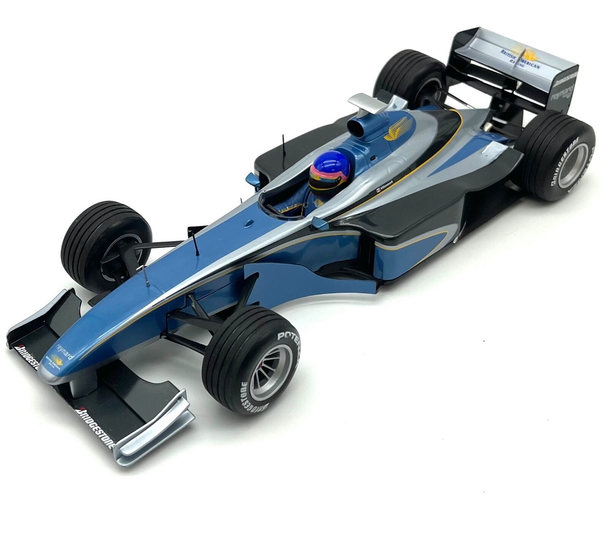 Minichamps F1 BAR 01 Supertec Testcar 1999 J. Villeneuve, OVP, 1