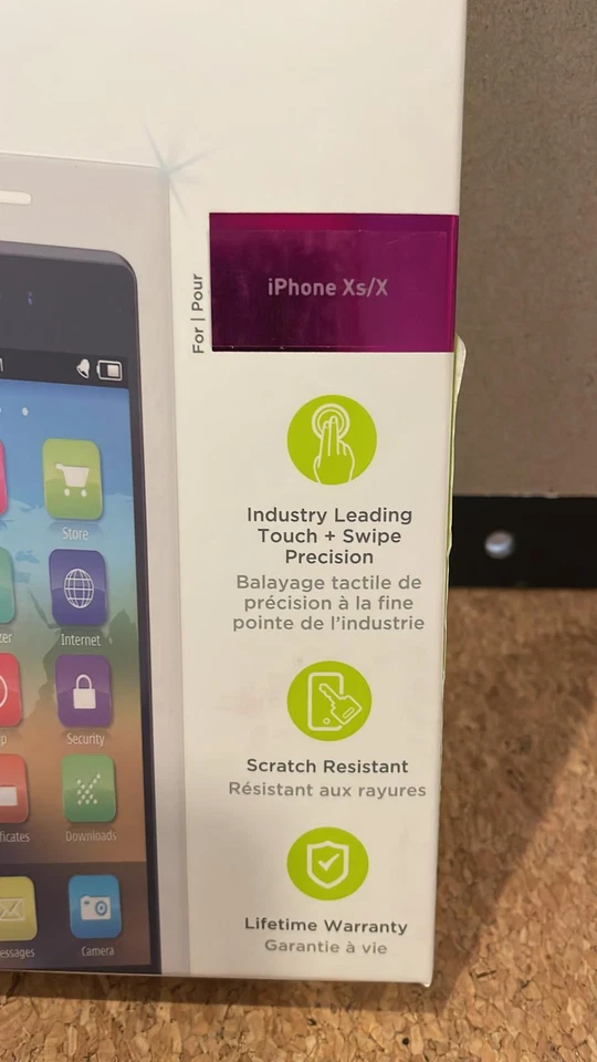 PureGear HD Clear Tempered Glass Screen Protector for Apple iPhone Xs/X - Clear - Image 3 of 3