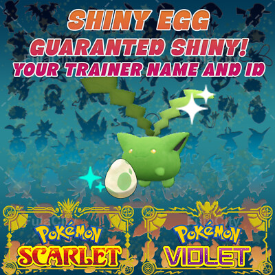 UOVO POKEMON SCARLATTO/VIOLA 6IV Lucido Magikarp - Ora Disponibile - Foto 1