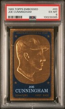 1965 Topps Embossed Baseball Cards 37