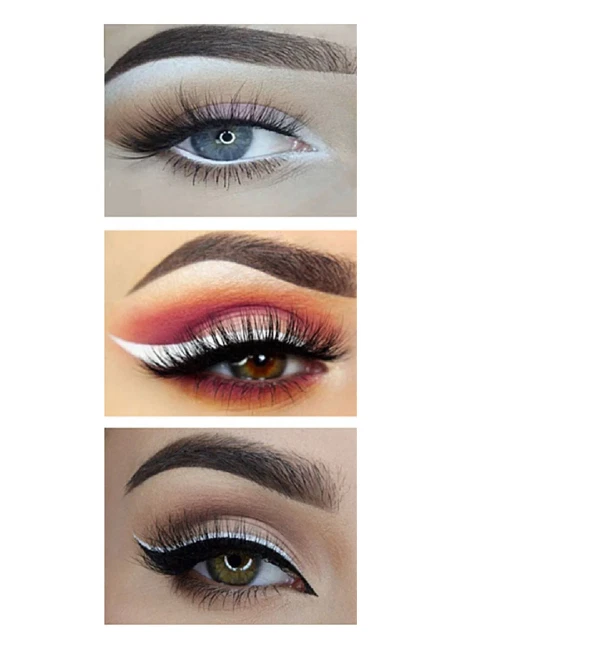 ✨2 PACK Avon Mark NO PLACE TO RUN Eye Brightener Pencil - WHITE ON Gel Liner!✨ - Image 2 of 3