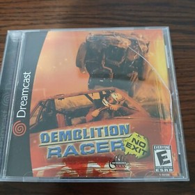 Demolition Racer No Exit Sega Dreamcast Video Game Complete