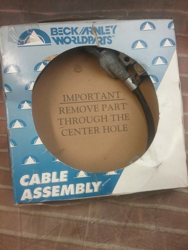 Beck Arnley 094-0743 Rear Left Parking Brake Cable - Picture 2 of 2