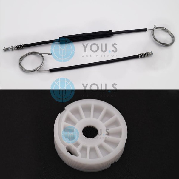 FüR Audi A4 Allroad B8 Fensterheber Reparaturset Reparatur Seilzug Hinten Rechts-image