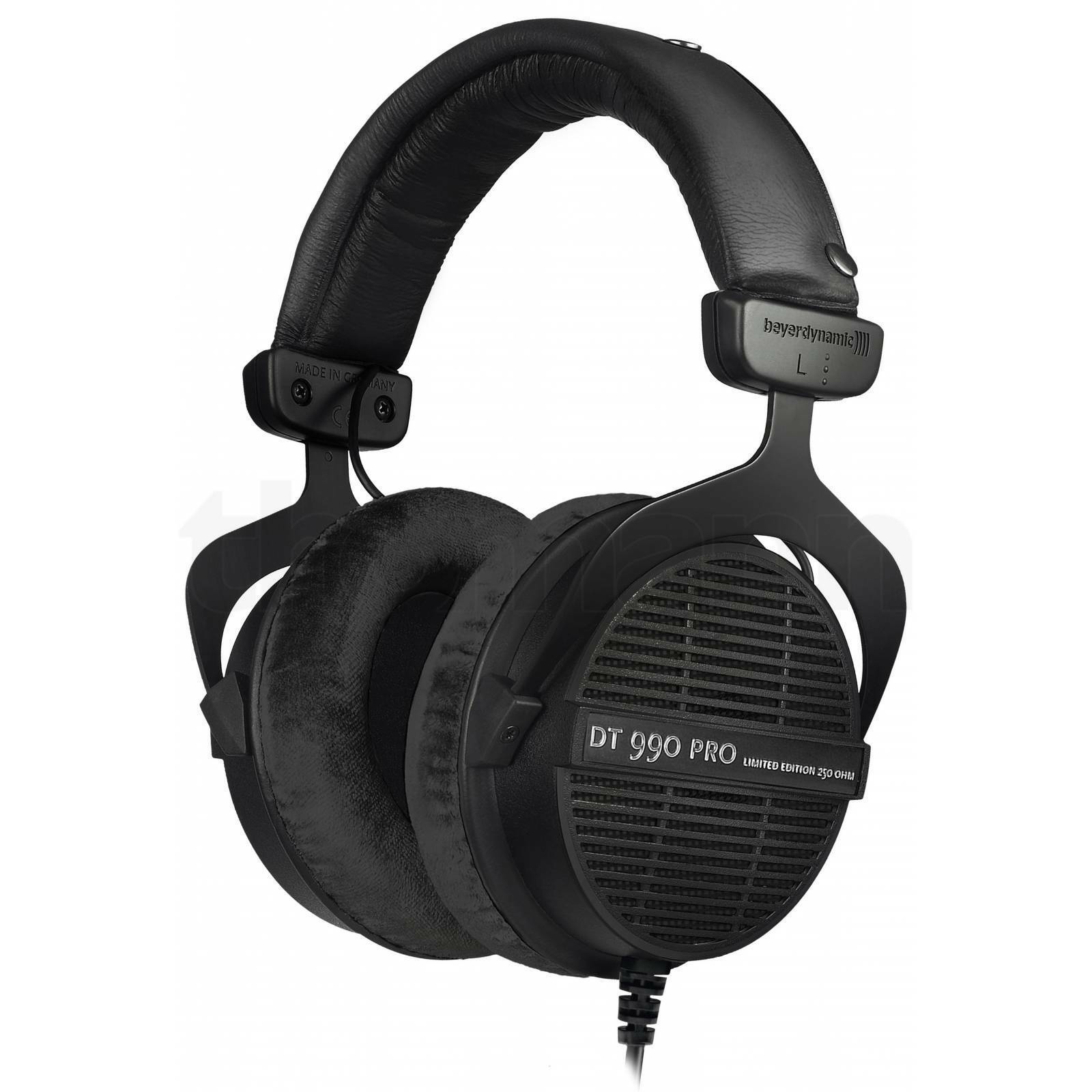  beyerdynamic DT 990 PRO 250 ohm - LIMITED EDITION (Black,  Straight Cable) : Musical Instruments