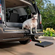 PetSafe 62430 Solvit HitchSTEP Adjust Pet Stairs for SUV & Truck Dog Hitch Steps