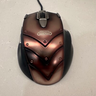 World of Warcraft Cataclysm Gaming Mouse SteelSeries MMO Wired USB