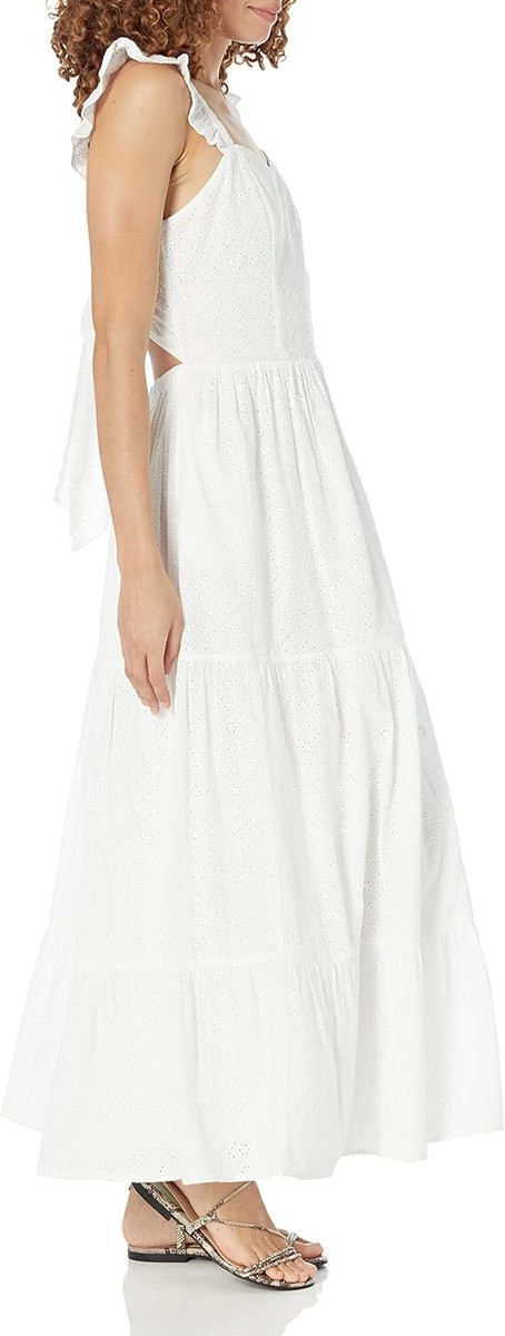 NWT $99 SIZE XSMALL The Drop Women's Tulsi Ruffle Sleeve Eyelet