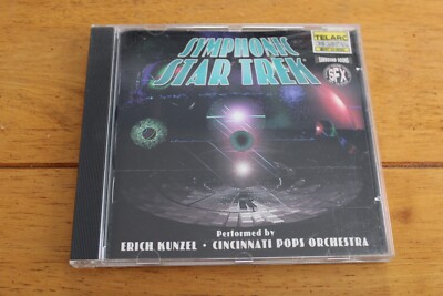 CINCINNATI POP - ERICH KUNZEL - SYMPHONIC STAR TREK (CD, TELARC)