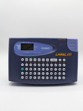 Casio KL-60 Label It Label Maker Portable Electronic Printer Tested 6-12mm Tape