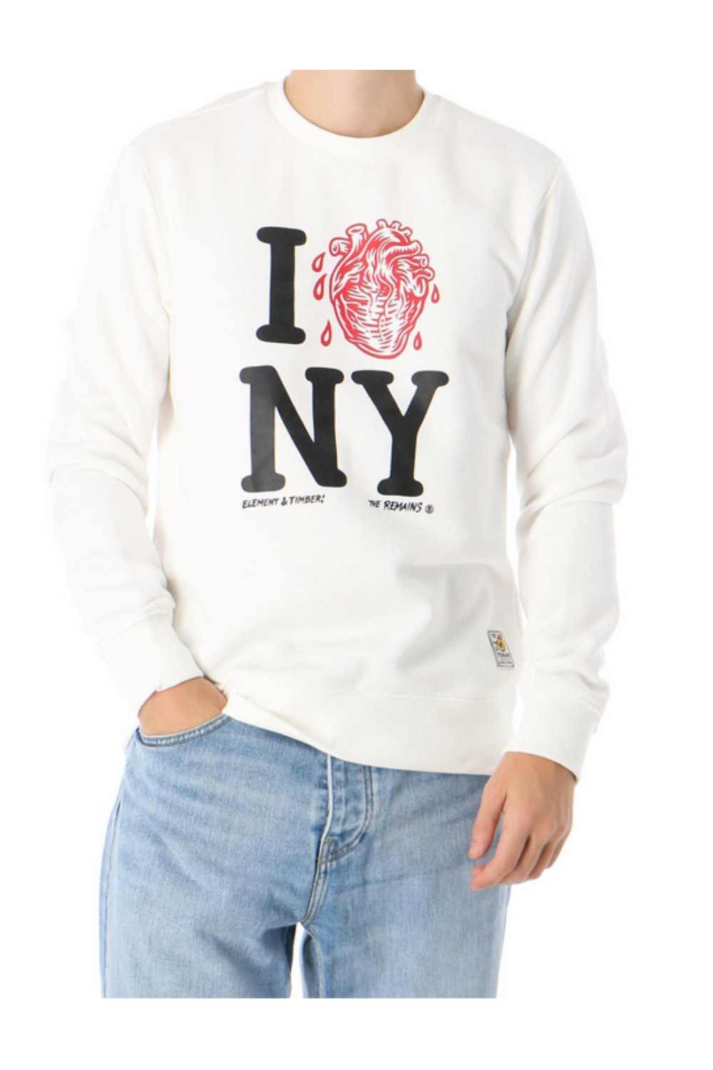 Толстовка Herren Element I Heart Crew isoliertes с капюшоном M 9190₽