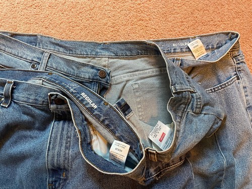 3 pairs George/Wrangler men's jeans size 40x30 - Picture 2 of 18