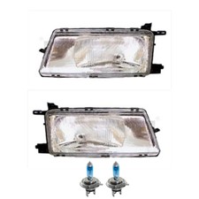 Scheinwerfer Set links rechts inkl. Premium Lampen für Opel Vectra A 86_ 87_