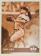 2018 PANINI DIAMOND KINGS AARON JUDGE 2nd YEAR SP SEPIA CANVAS VARIATION YANKEES