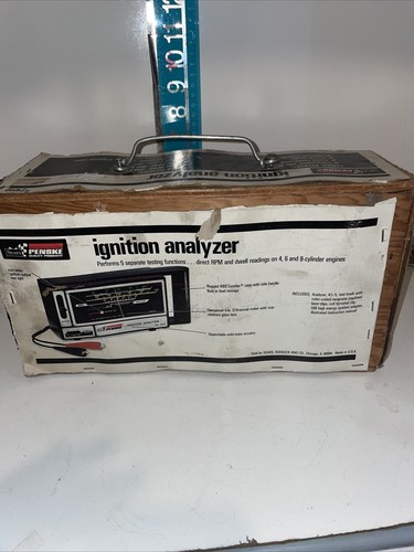 Unique Vintage Sears Penske Ignition Analyzer 244.21019 Auto Diagnostic Tool - Picture 6 of 15