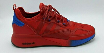 NWB Adidas Originals ZX 2K Boost Mens Size 11.5 Blue Red