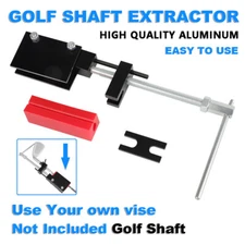 Screw Type Golf Puller Extractor for steel & graphite shafts Use Your own vise