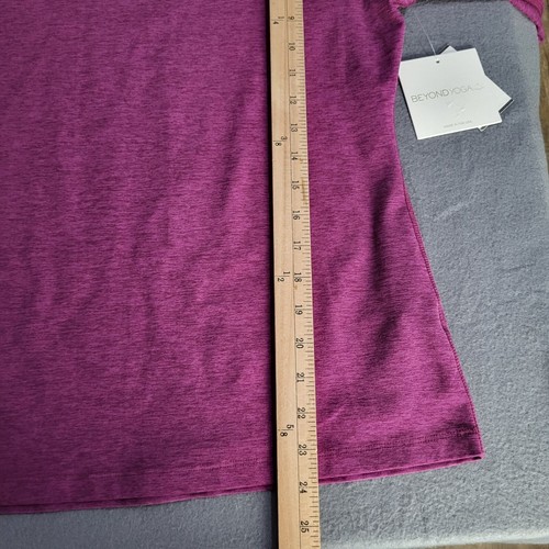 Beyond Yoga Spacedye Captivating Turtleneck Pullover Purple AUBEE Medium NWT - Bild 8 von 11