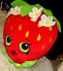 Shopkins Strawberry Kiss Large Stuffed Plush Decorative Embroidered Pillow 18" — photo 4