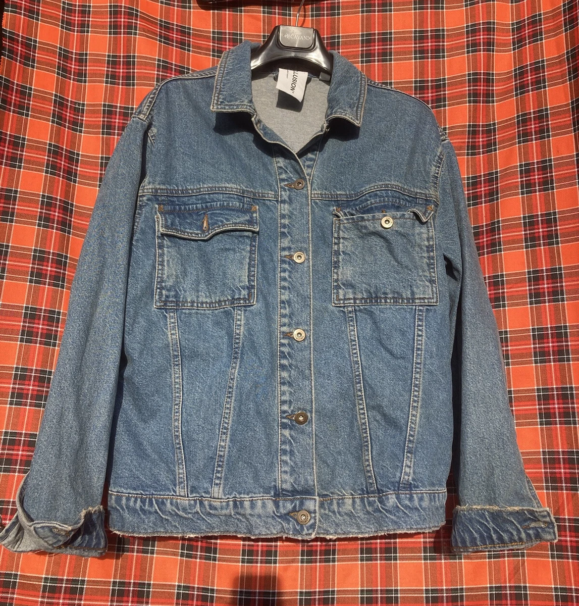 Collusion oversized denim jacket sale