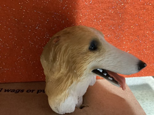 BORZOI INTERCHANGEABLE HEAD (SEE ALL BREEDS , BODIES @ EBAY STORE) - Picture 2 of 4