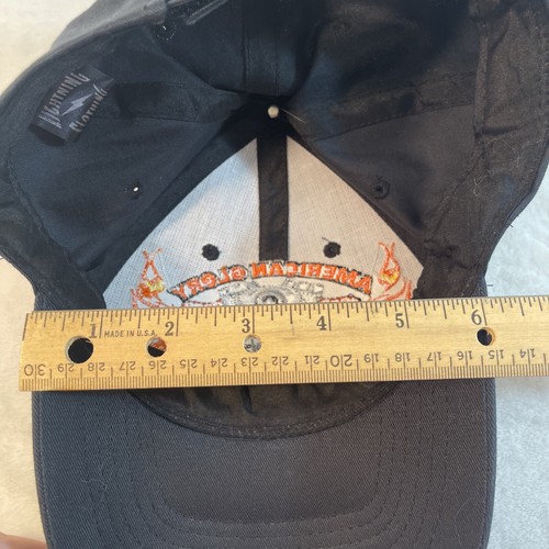 American Glory 100 Years Ride Of The Century Milwaukee Hat Lightening Vintage - Picture 9 of 10