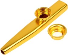 Metal Kazoo,Aluminum Alloy Kazoo Flute Diaphragms,Musical Instrument Ukulele Gui