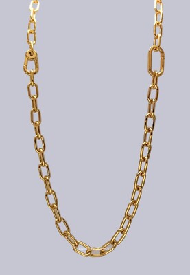 NEW Authentic PANDORA ME Gold tone Paperclip Small-link Chain