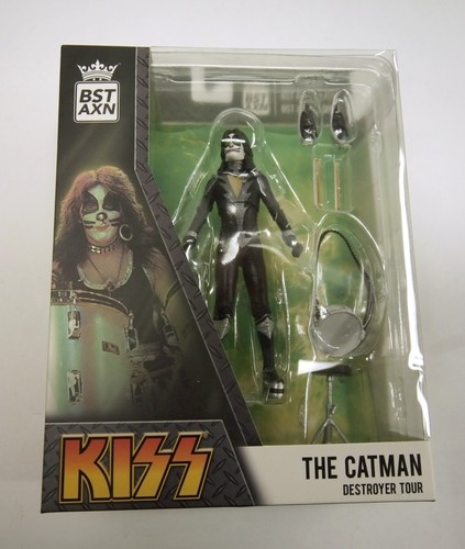 Bst Axn Action Figure Kiss Lot of 2-The Starchild, The Catman-Destroyer Tour - Picture 3 of 7