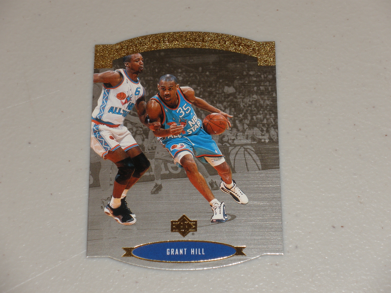 1995-96 Upper Deck SP All Stars Gold Die Cut #AS3 Grant Hill