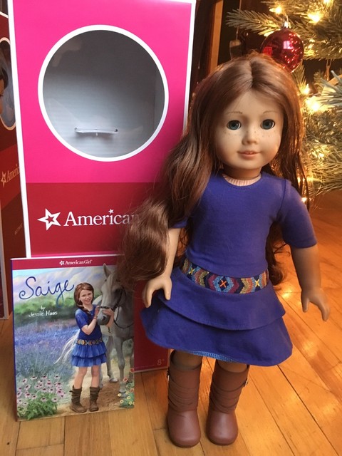 American Girl Doll Of The Year 2013 SAIGE Retired Original Clothing and ...