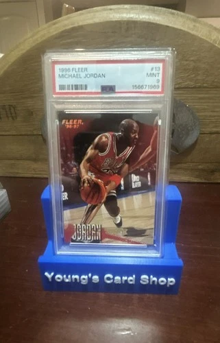 1996-97 Fleer - Michael Jordan #13 PSA 9