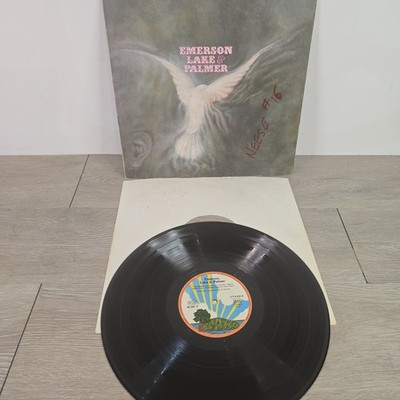 Emerson  Lake and  Palmer Self Titled Vinyl LP Record SD 19120  Classic