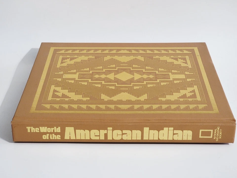 1989 Vintage The World Of American Indian Book by National Geographic with Map — 第 4/4 张图片