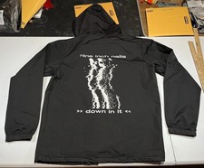 vtg NIN Nine Inch Nails Down In It black jacket windbreaker hoodie tour concert