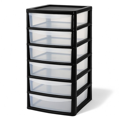 A4 PLASTIC STORAGE DRAWERS DRAW TOWER UNIT OFFICE DESKTOP TABLETOP HOME SCHOOL - Picture 23 of 36