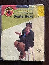 Vintage Shop Rite Maxi Wizard Panty Hose Extra Width - 1985