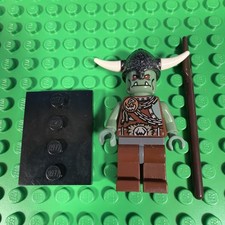 Lego cas368 Troll Warrior 3 Castle Fantasy Era Mini Figur Ritter Burg